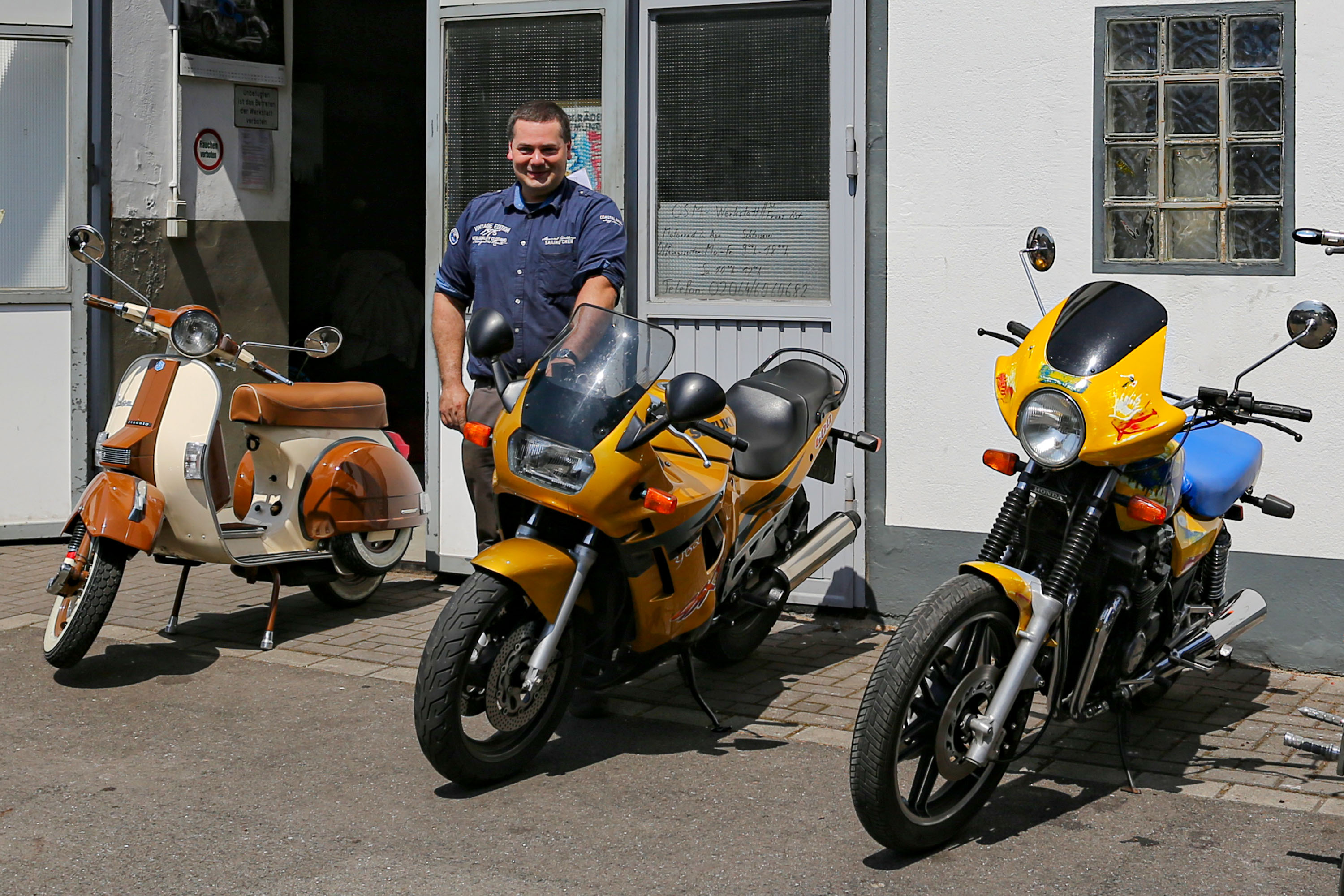 Motorradwerkstatt